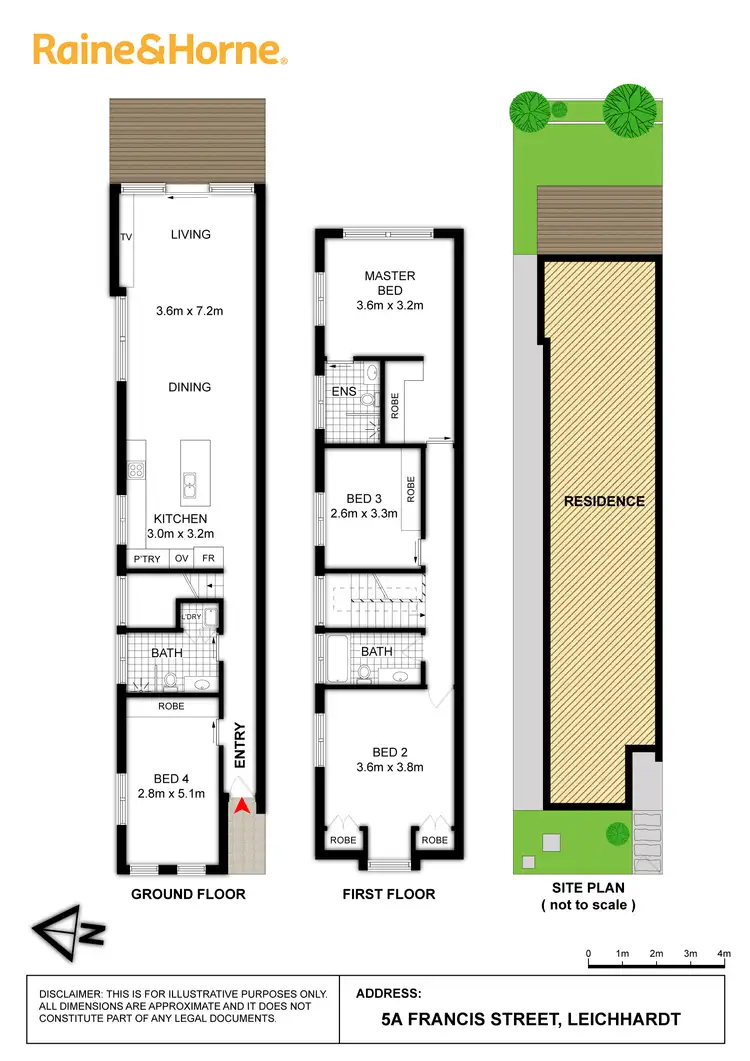 Floorplan of Homely house listing, 5a Francis Street, Leichhardt NSW 2040