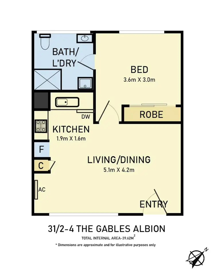 Floorplan of Homely unit listing, 31/2-4 The Gables, Albion VIC 3020