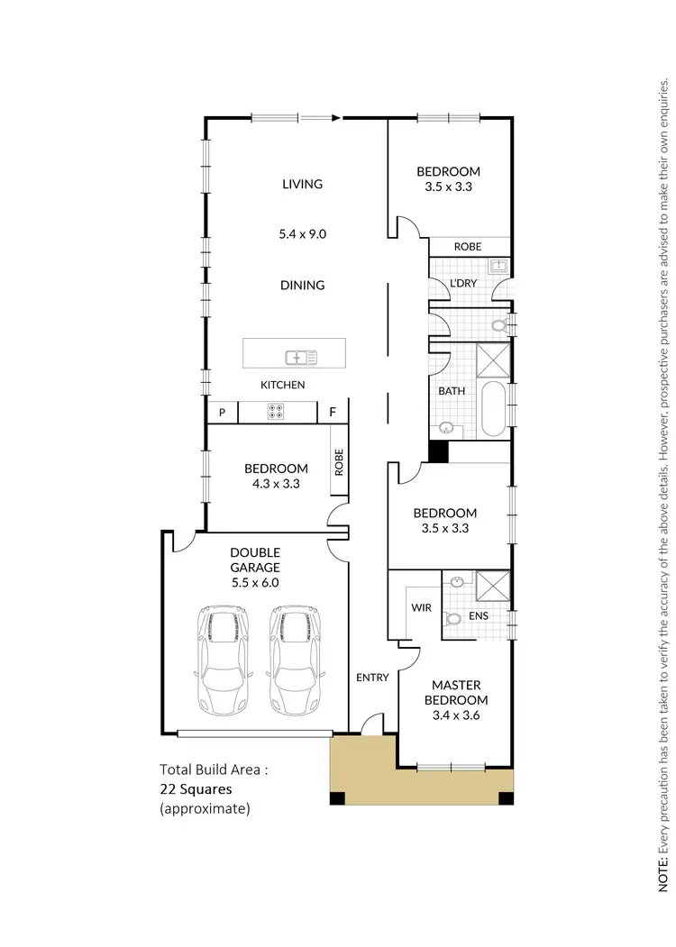 Floorplan of Homely house listing, 36 Oreilly Road, Tarneit VIC 3029
