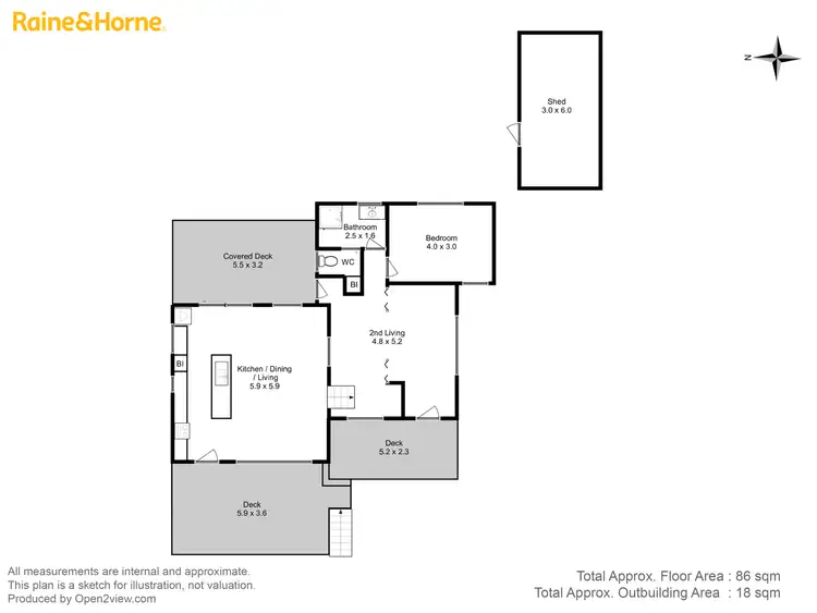Floorplan of Homely house listing, 122 Bally Park Road, Dodges Ferry TAS 7173