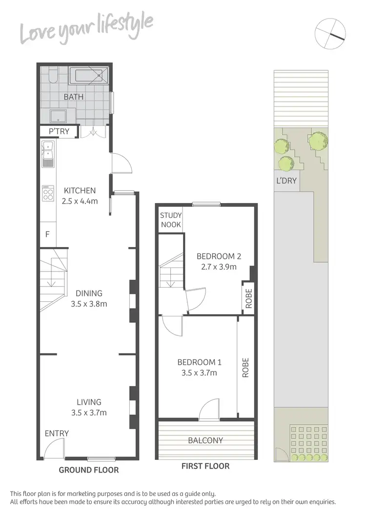 Floorplan of Homely house listing, 55 Ferndale Street, Newtown NSW 2042