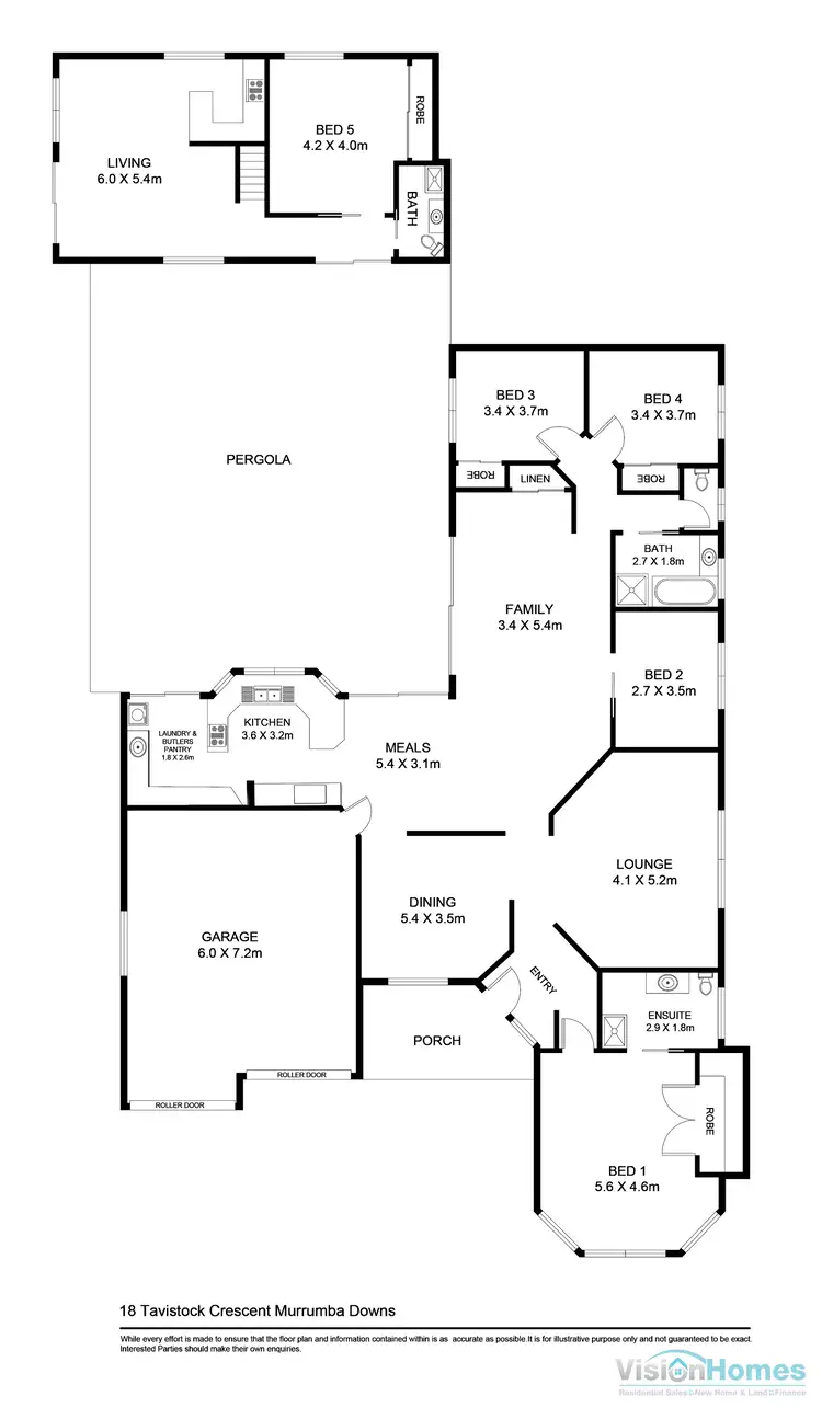 Floorplan of Homely house listing, 18 Tavistock Crescent, Murrumba Downs QLD 4503