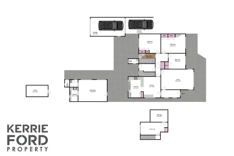 Floorplan of Homely house listing, 15 Leila Street, Traralgon VIC 3844