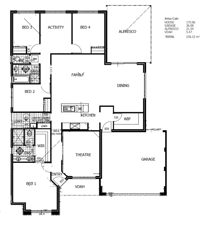 Floorplan of Homely house listing, 59 Peavey Road, Whitby WA 6123