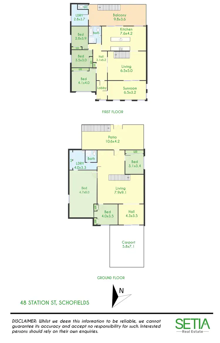 Floorplan of Homely house listing, 48 Station Street, Schofields NSW 2762