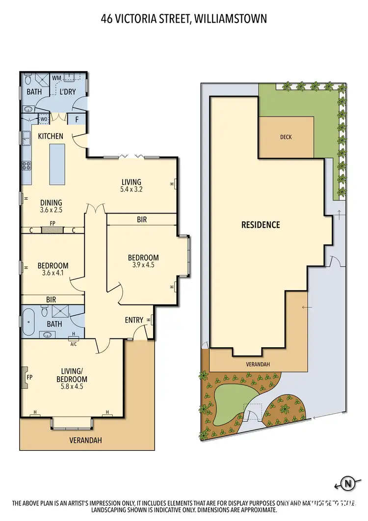 Floorplan of Homely house listing, 46 Victoria Street, Williamstown VIC 3016