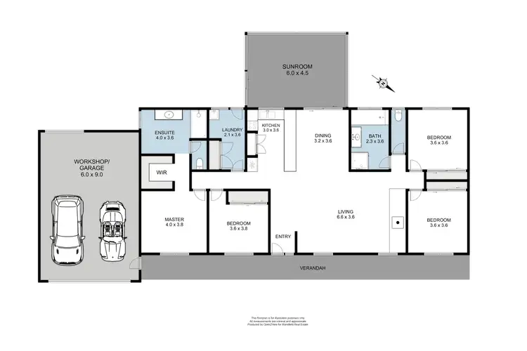 Floorplan of Homely house listing, 100 Livingstone Street, Avenel VIC 3664