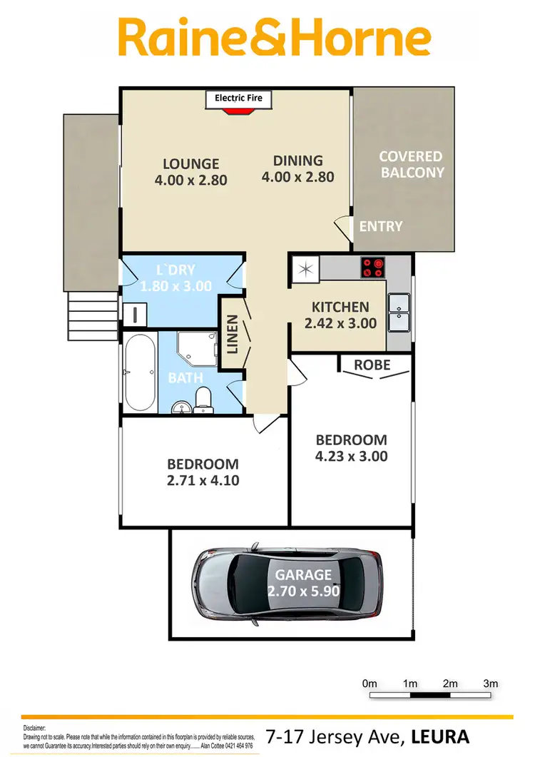 Floorplan of Homely villa listing, 7/17 Jersey Avenue, Leura NSW 2780