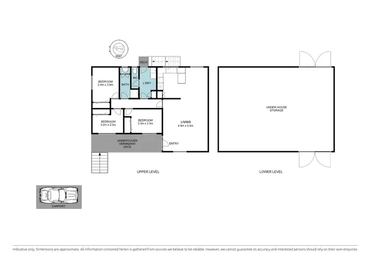 Floorplan of Homely house listing, 2576 Mansfield-Woods Point Road, Howqua Inlet VIC 3723