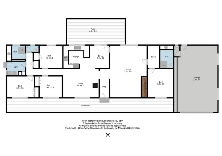 Floorplan of Homely other listing, 90 McMillan Point Drive, Mansfield VIC 3722