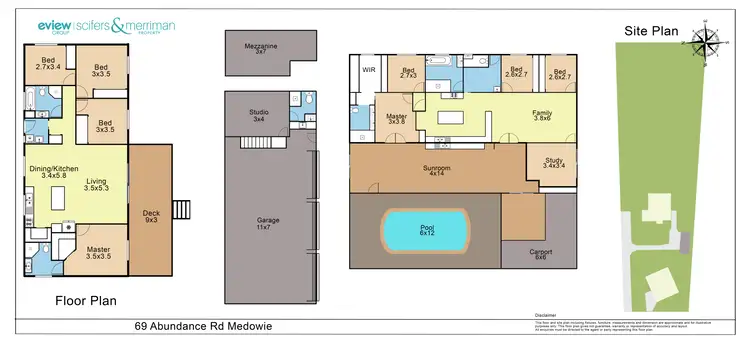 Floorplan of Homely rural property listing, 69 Abundance Road, Medowie NSW 2318