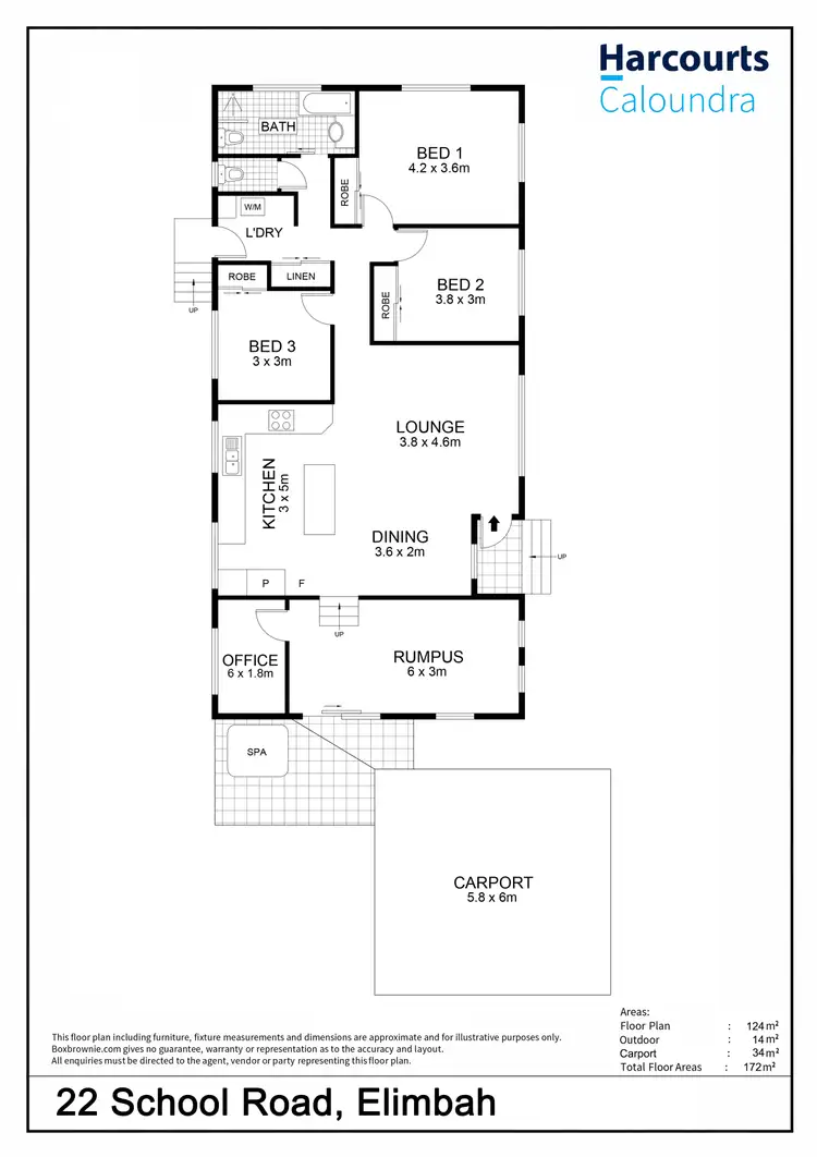 Floorplan of Homely house listing, 22-24 School Road, Elimbah QLD 4516