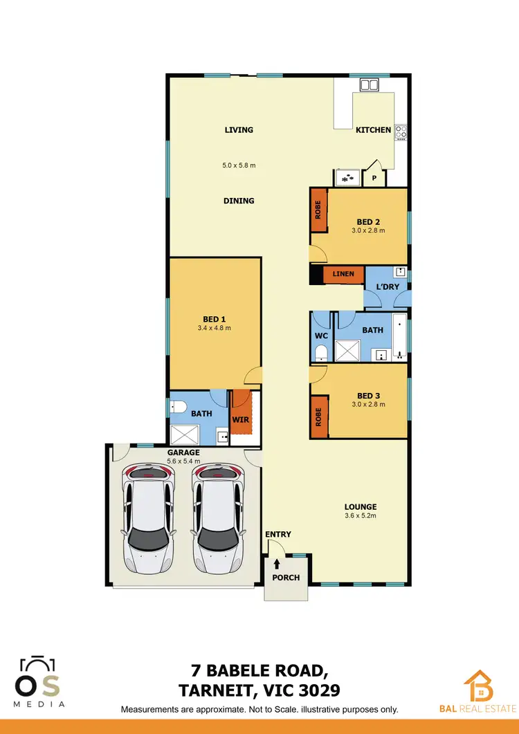 Floorplan of Homely house listing, 7 Babele Road, Tarneit VIC 3029