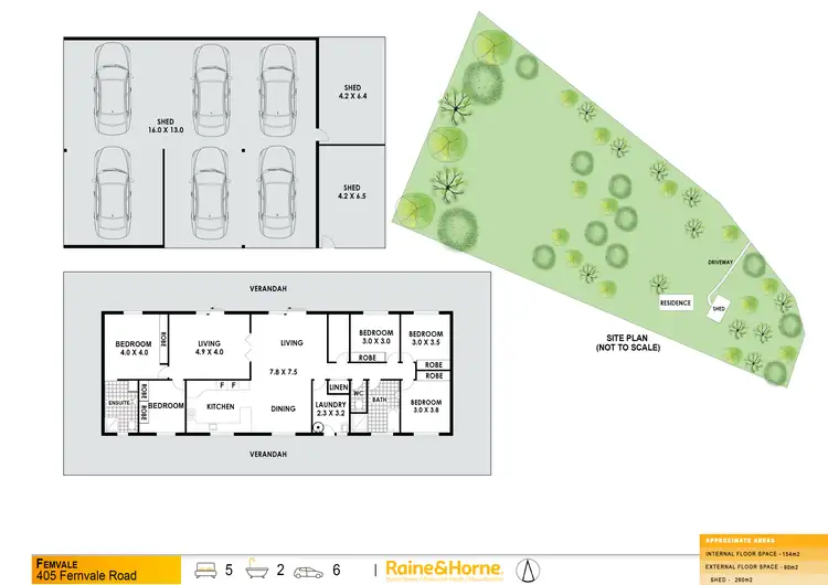 Floorplan of Homely house listing, 405 Fernvale Road, Fernvale NSW 2484