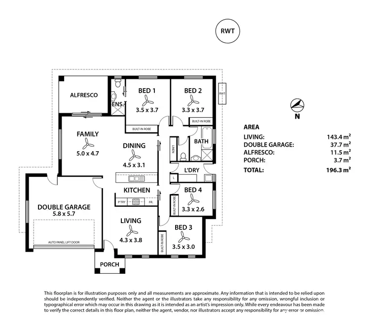 Floorplan of Homely house listing, 31 St Andrews Drive, Strathalbyn SA 5255