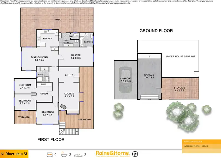 Floorplan of Homely house listing, 61 Riverview Street, Murwillumbah NSW 2484