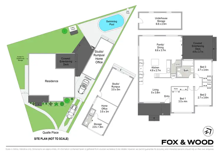 Floorplan of Homely house listing, 3 Quallee Place, Engadine NSW 2233