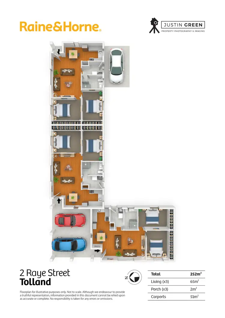 Floorplan of Homely house listing, 1-3/2 Raye Street, Tolland NSW 2650