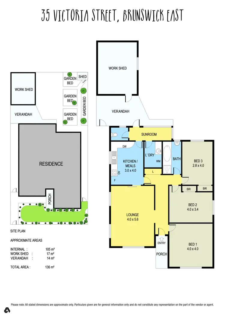 Floorplan of Homely house listing, 35 Victoria Street, Brunswick East VIC 3057