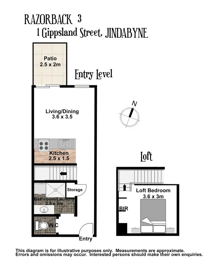 Floorplan of Homely apartment listing, 3/1 Gippsland Street, Jindabyne NSW 2627