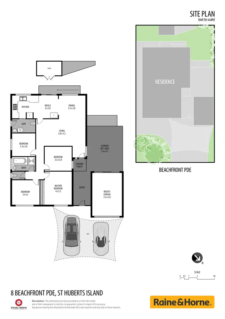 Floorplan of Homely house listing, 8 Beachfront Parade, St Huberts Island NSW 2257
