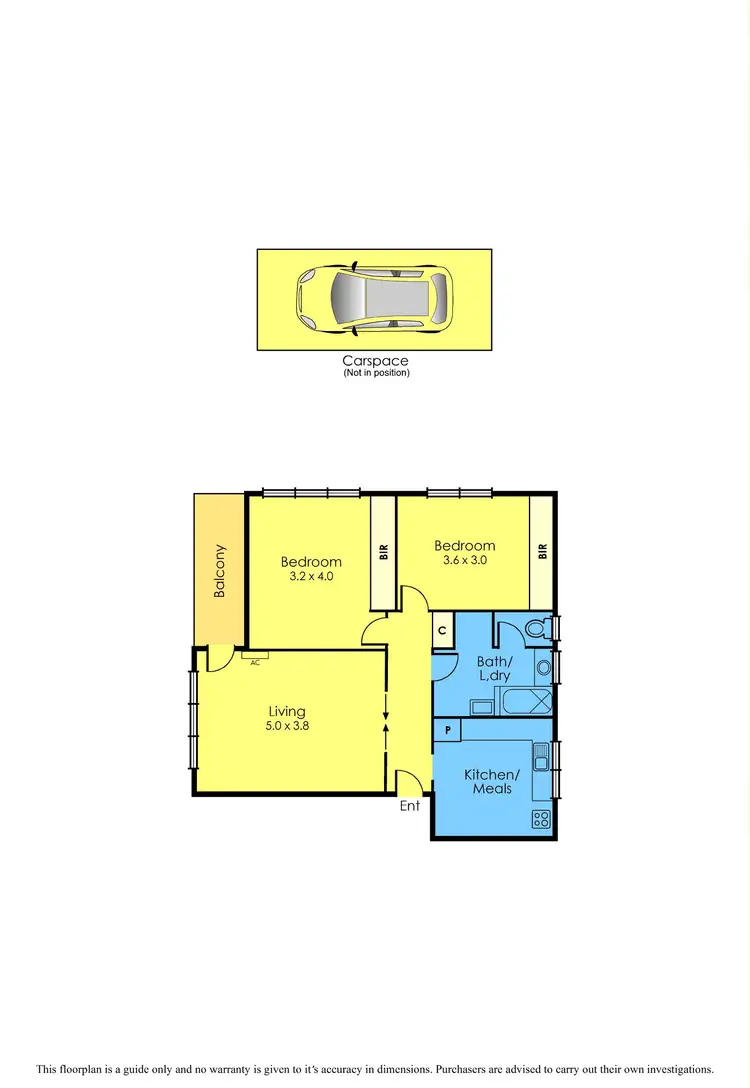 Floorplan of Homely apartment listing, 5/77 Victoria Street, Williamstown VIC 3016