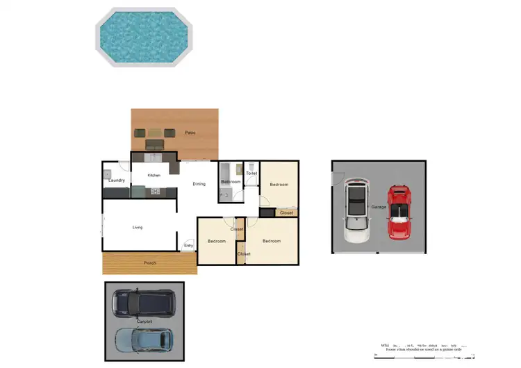 Floorplan of Homely rural property listing, 17 Hawk Street, Moodlu QLD 4510