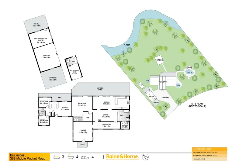 Floorplan of Homely house listing, 388 Middle Pocket Road, Billinudgel NSW 2483