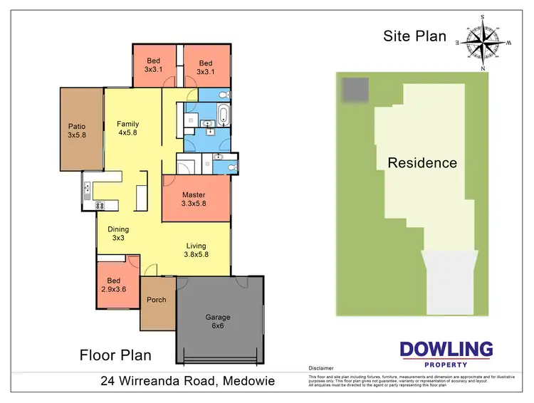 Floorplan of Homely house listing, 24 Wirreanda Road, Medowie NSW 2318