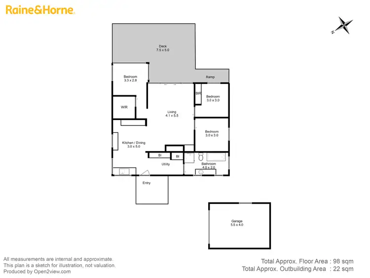 Floorplan of Homely house listing, 9 Longs Road, Boomer Bay TAS 7177