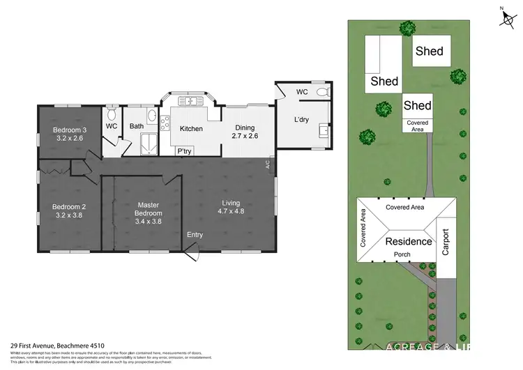 Floorplan of Homely house listing, 29 First Avenue, Beachmere QLD 4510