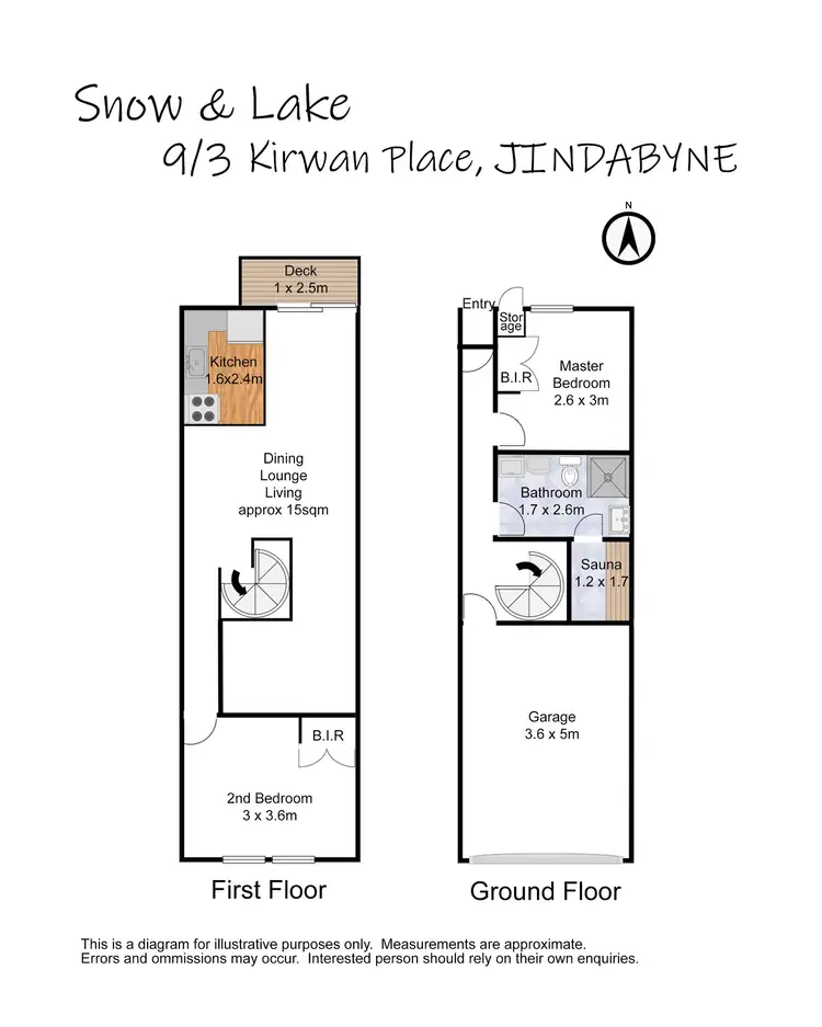 Floorplan of Homely apartment listing, 9/3 Kirwan Close, Jindabyne NSW 2627