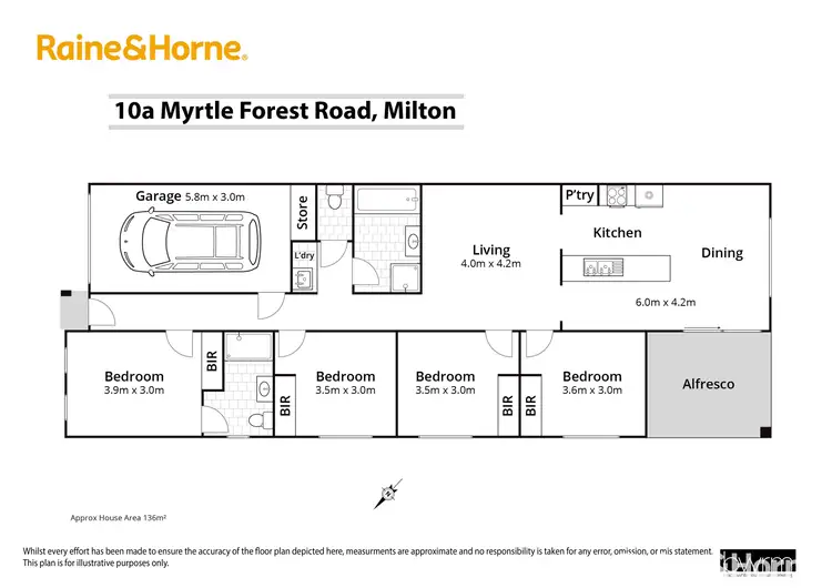 Floorplan of Homely house listing, 10B Myrtle Forest Drive, Milton NSW 2538
