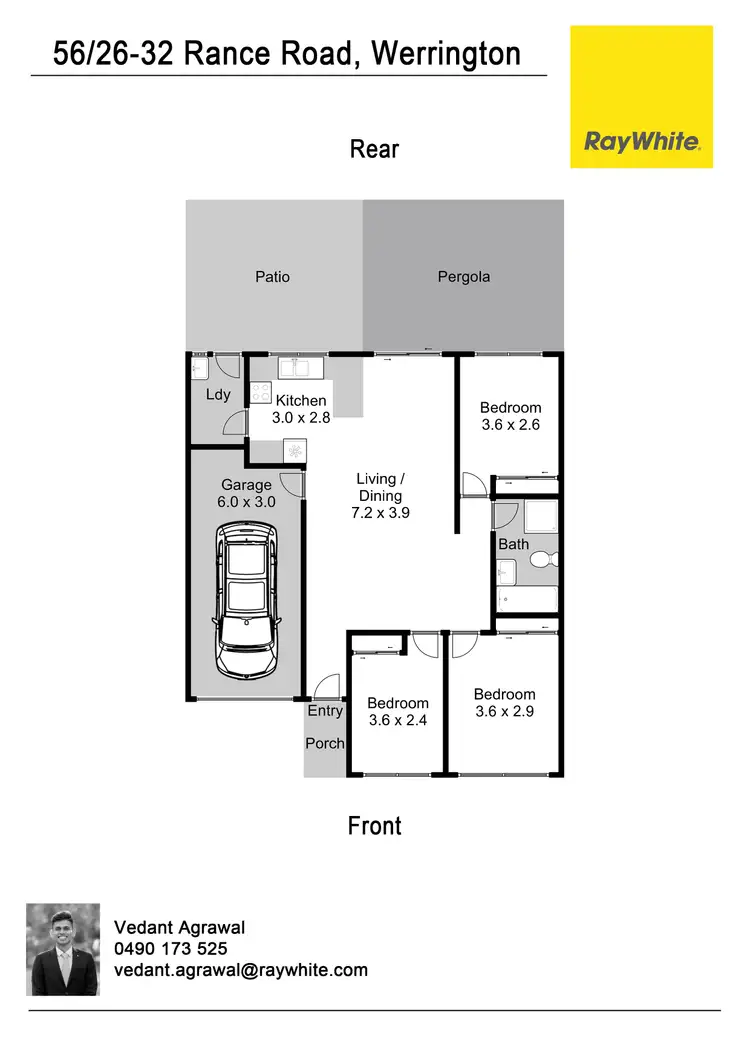 Floorplan of Homely villa listing, 56/26-32 Rance Road, Werrington NSW 2747