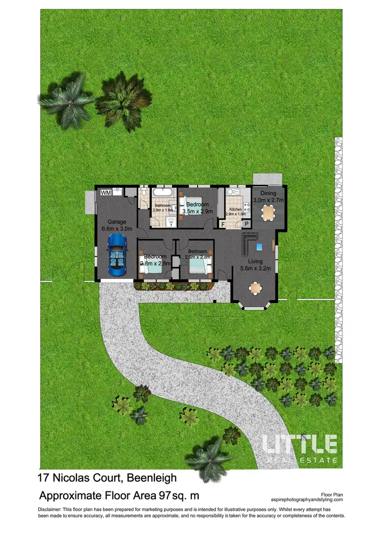 Floorplan of Homely house listing, 17 Nicolis Court, Beenleigh QLD 4207
