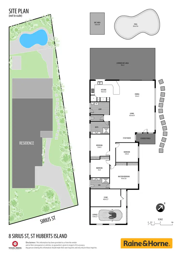 Floorplan of Homely house listing, 8 Sirius Street, St Huberts Island NSW 2257