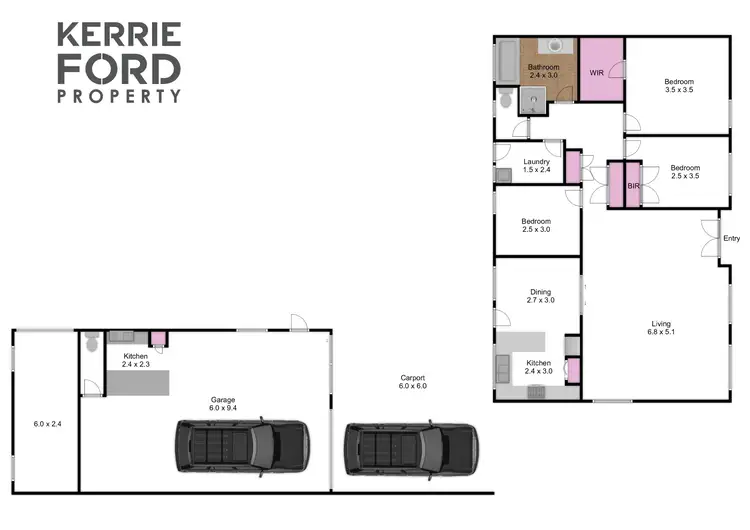 Floorplan of Homely house listing, 13 James Parade, Traralgon VIC 3844