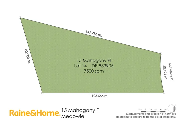 Floorplan of Homely land listing, 15 Mahogany Place, Medowie NSW 2318