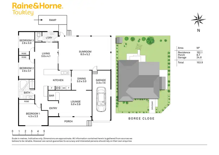 Floorplan of Homely house listing, 6 Boree Close, Noraville NSW 2263