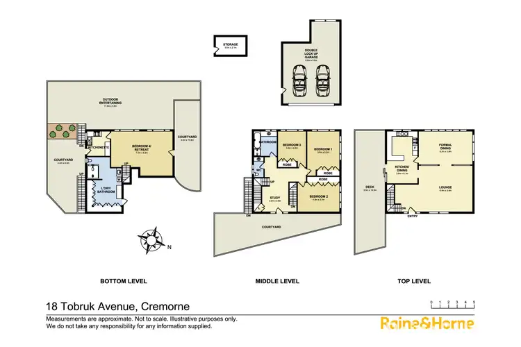 Floorplan of Homely house listing, 18 Tobruk Avenue, Cremorne NSW 2090