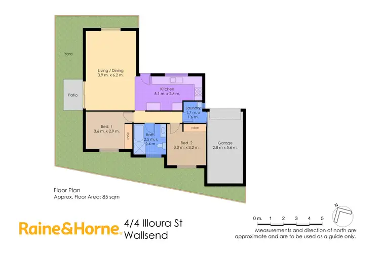Floorplan of Homely villa listing, 4/4 Illoura Street, Wallsend NSW 2287