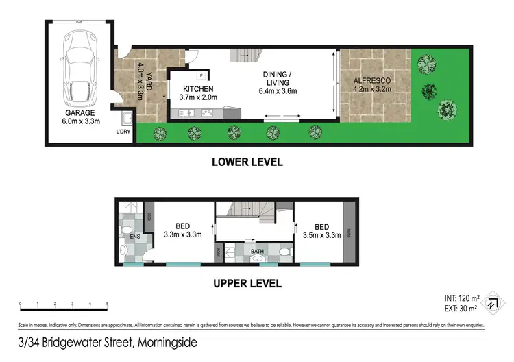 Floorplan of Homely townhouse listing, 3/34 Bridgewater Street, Morningside QLD 4170