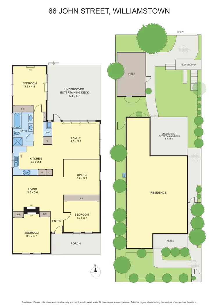 Floorplan of Homely house listing, 66 John Street, Williamstown VIC 3016
