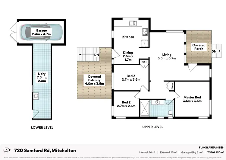 Floorplan of Homely house listing, 20 Andover Street, Mitchelton QLD 4053