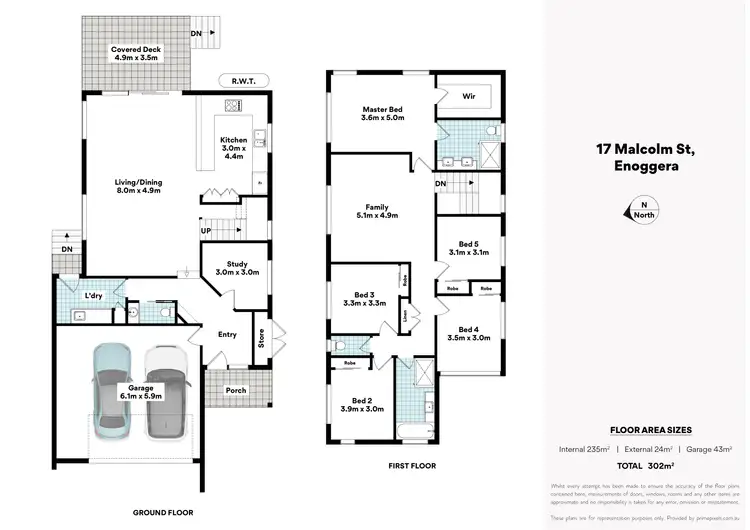 Floorplan of Homely house listing, 17 Malcolm Street, Enoggera QLD 4051
