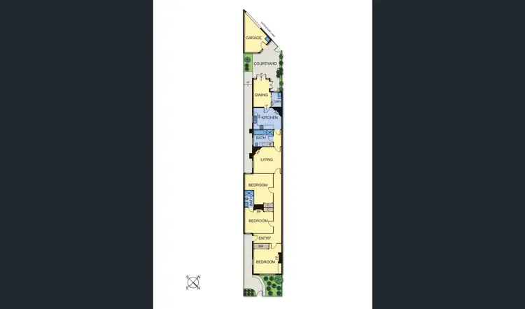 Floorplan of Homely house listing, 70 Moubray St, Albert Park VIC 3206