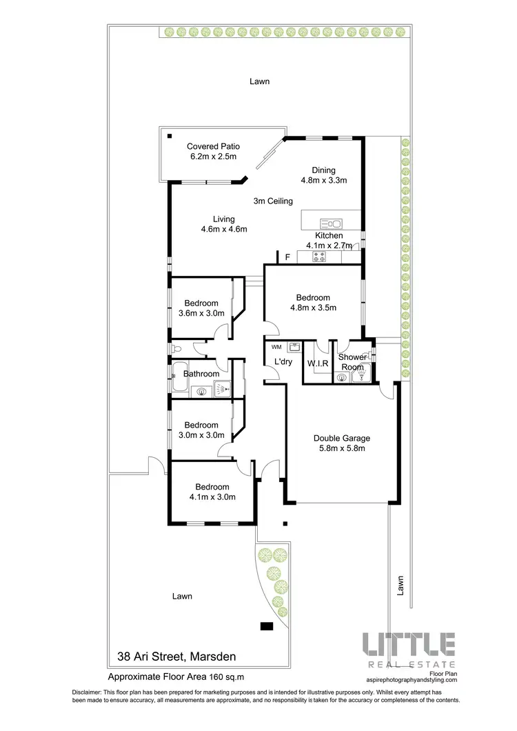 Floorplan of Homely house listing, 38 Ari Street, Marsden QLD 4132
