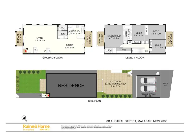 Floorplan of Homely house listing, 8B Austral Street, Malabar NSW 2036