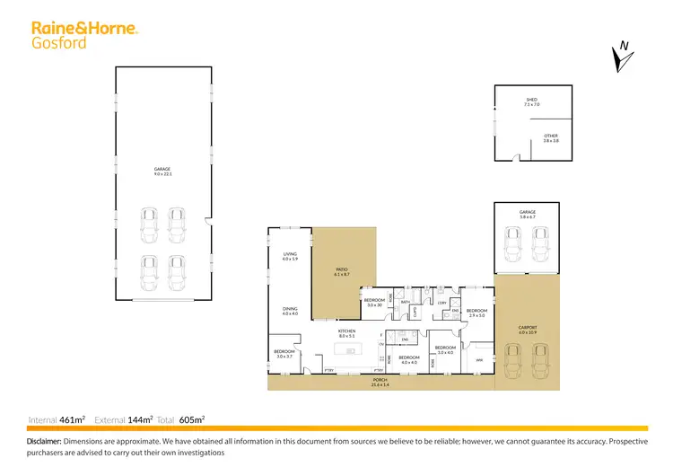 Floorplan of Homely rural property listing, 5 Hayden Road, Wamberal NSW 2260