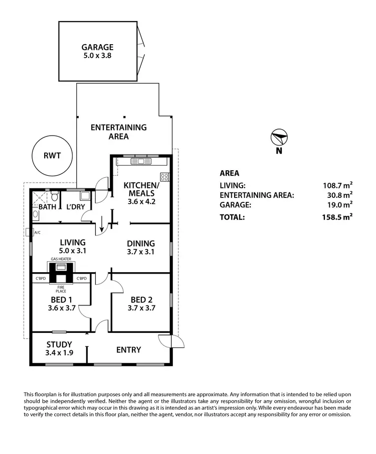 Floorplan of Homely house listing, 42 High Street, Strathalbyn SA 5255